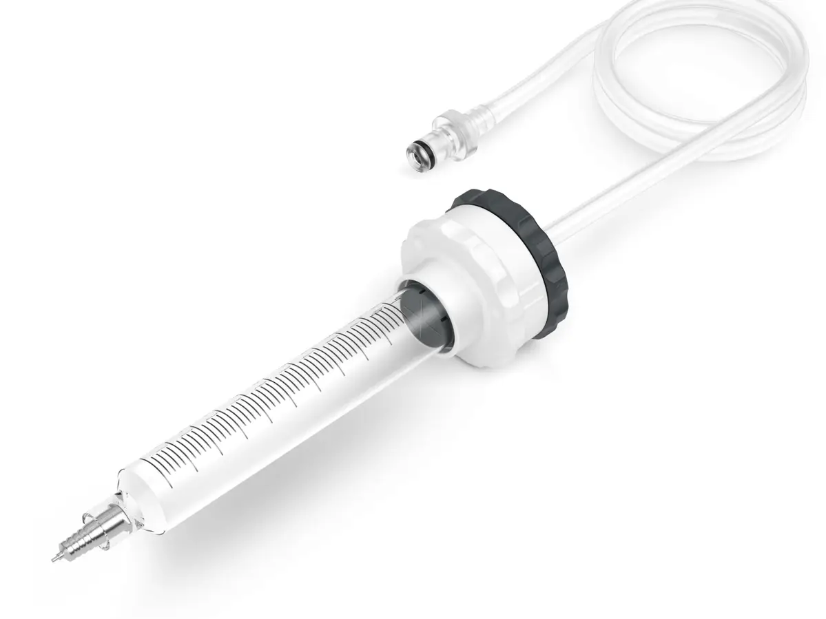 Pack para injeção/extração de óleo de silicone
